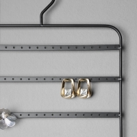 Органайзер для украшений "Вешалка", 37*25*5см, цвет чёрный