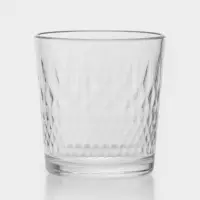 Стакан &laquo;Геометрия&raquo;, 250 мл, стекло, прозрачный