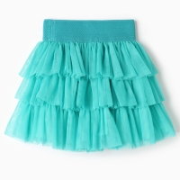 Юбка детская KAFTAN, размер 28 (86-92 см), бирюзовый