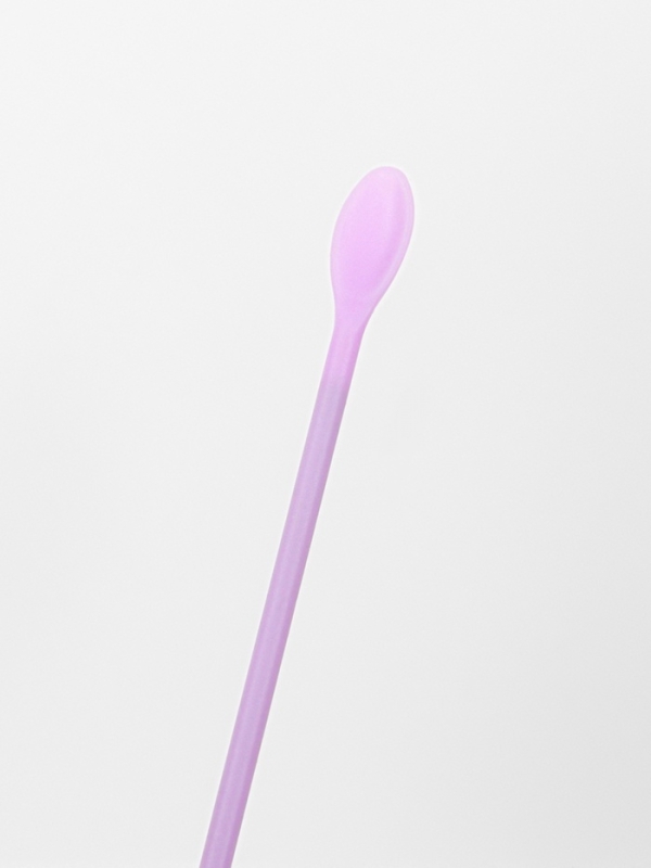 Спатула д/косметических средств 2сторонняя 10,5см силикон МИКС пакет QF