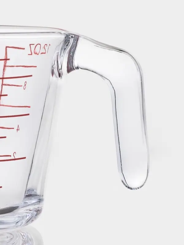 Кувшин мерный из жаропрочного стекла "Классика" 350 мл, 15х10,5х9 см