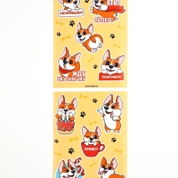 Подарочный набор блокнот А6, 32 листа, наклейки, магнитные закладки &laquo;Для тех, у кого лапки&raquo;