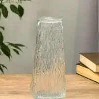 Ваза стекло настольная "Джойс" 24х11х7,5 см, прозрачный