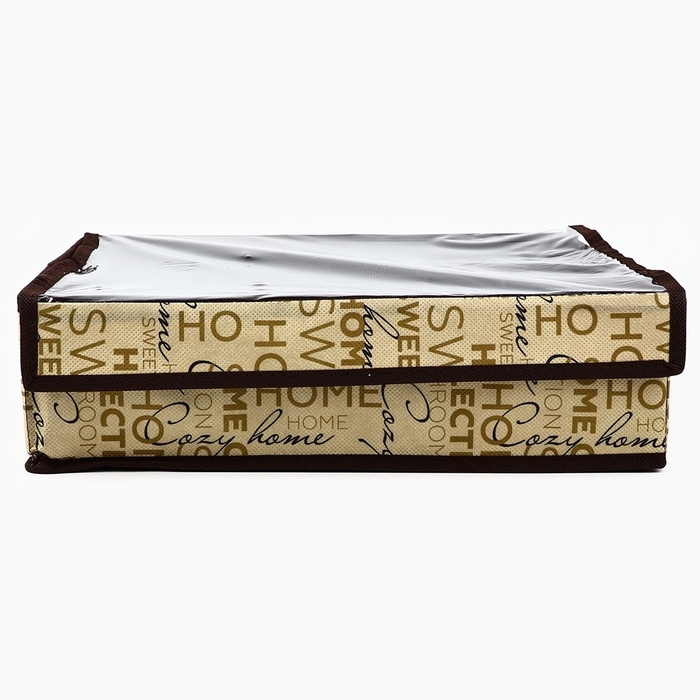 Органайзер для хранения  24 ячейки с крышкой "Милый дом", 34 х 28 х 10 см