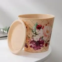 Горшок для цветов Доляна &laquo;Гранди&raquo;, 800 мл, цвет бежевый