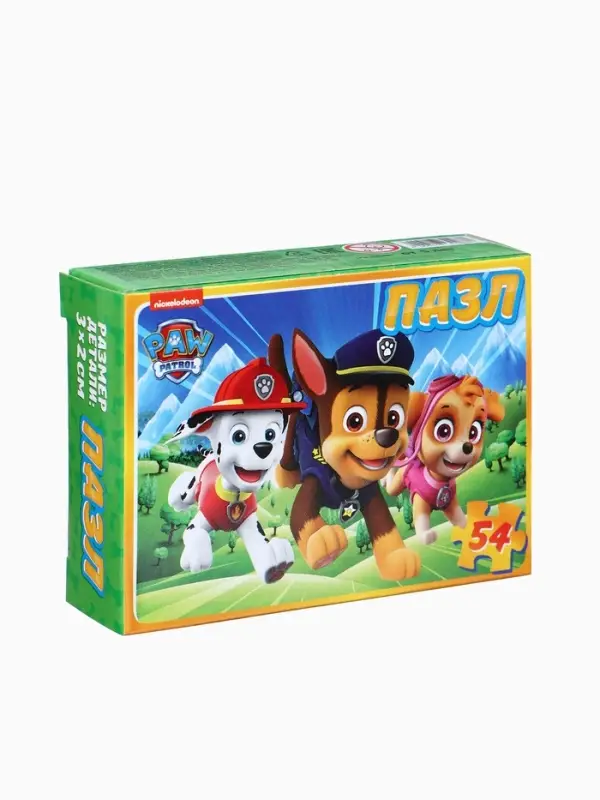 Большой набор пазлов "Щенячий патруль", 10 в 1
