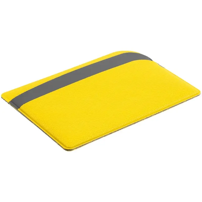 Чехол для карточек Dual, желтый Чехол для карточек Dual, желтый