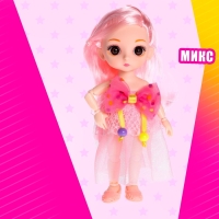 Кукла модная шарнирная &laquo;Вуд&raquo; в платье, МИКС