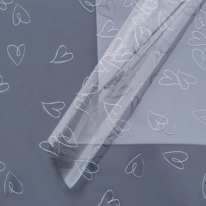 Пленка листах глянцевая 58&times;58 см, белый 50 микрон