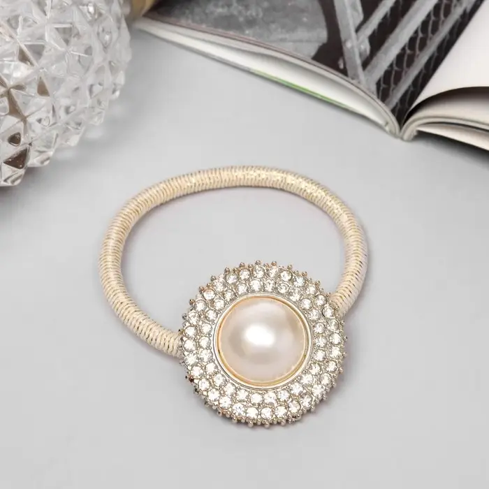 Резинка для волос "Кейли" круг, 5 см