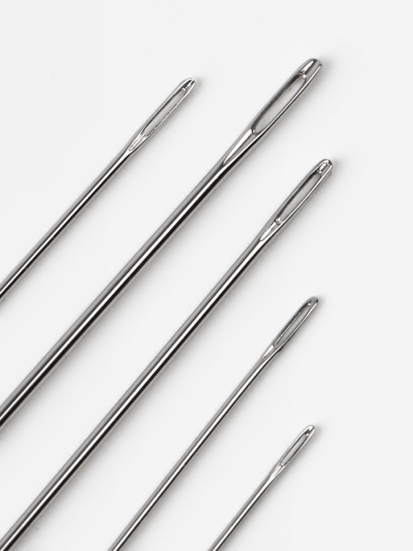 Иглы швейные ассорти №120-23 33мм/345мм/ 39мм/43мм/45мм (набор 16шт) сталь TR Иглы швейные ассорти №120-23 33мм/345мм/ 39мм/43мм/45мм (набор 16шт) сталь TR