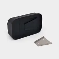 Диспенсер для жидкого мыла St&ouml;lz, механический, 800 мл, нержавеющая сталь, чёрный