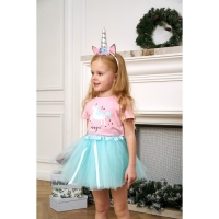 Набор для фотосессии KAFTAN "Единорог": юбка трёхслойная и ободок Набор для фотосессии KAFTAN "Единорог": юбка трёхслойная и ободок