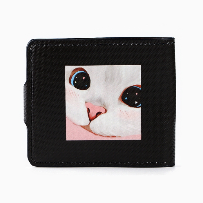 Кошелёк-книжка &laquo;Котик&raquo;, 11х9.5х2 см