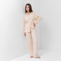 Комплект женский (рубашка, брюки) KAFTAN "Basic" р. 40-42, молочный Комплект женский (рубашка, брюки) KAFTAN "Basic" р. 40-42, молочный