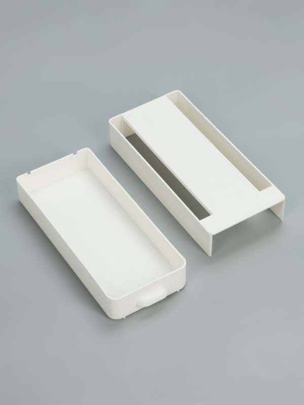 Скрытый потайной ящик, для хранения под стол, 20 х 9 х 4см, белый