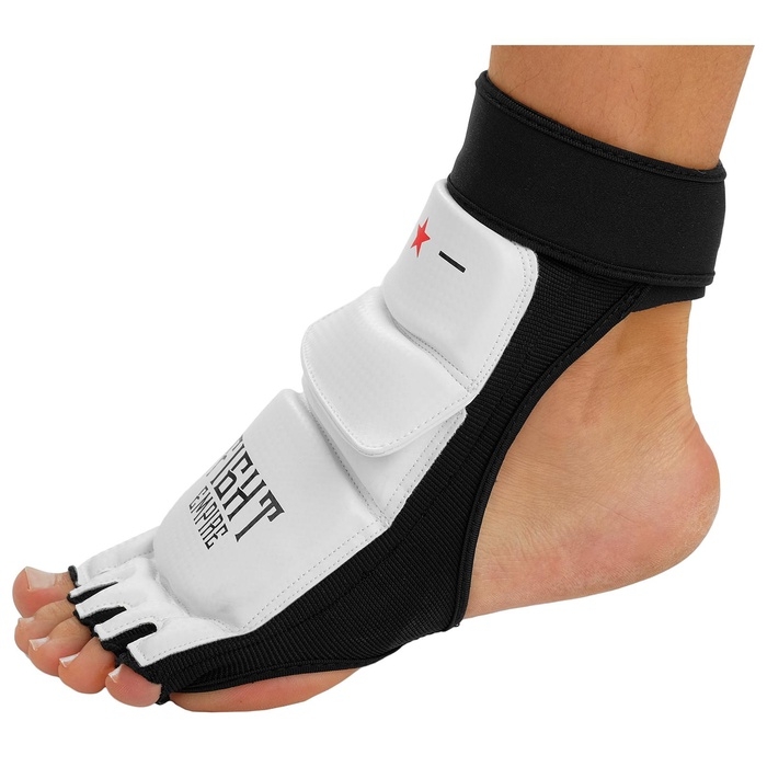 УЦЕНКА Защита стопы для тхэквондо FIGHT EMPIRE, размер XS, белая