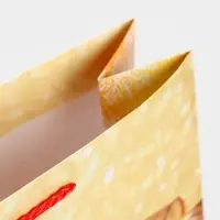 Пакет подарочный новогодний ламинированный &laquo;Поздравляю&raquo;, L 28 х 38 х 9 см