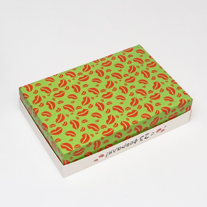 Коробка складная, "Любимому защитнику" 30 х 20 х 7 см