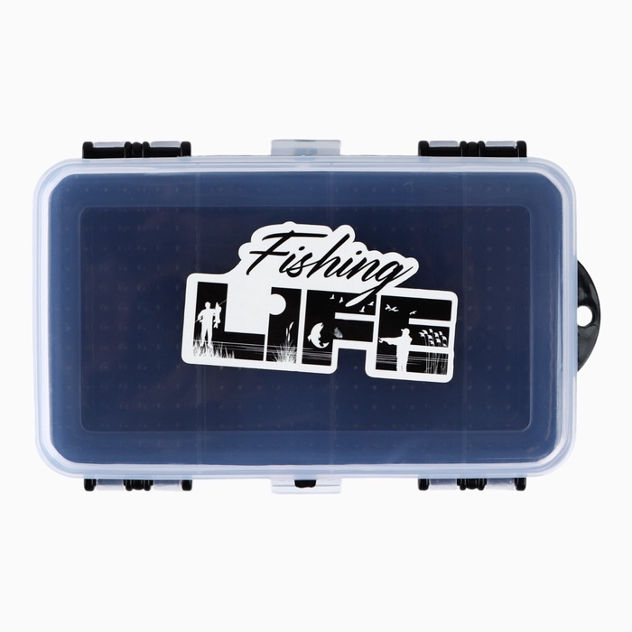 Контейнер для рыболовных снастей «Fishing life», 14 х 10 х 4,2 см Контейнер для рыболовных снастей «Fishing life», 14 х 10 х 4,2 см