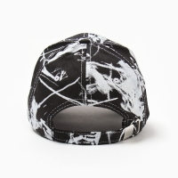 Кепка MINAKU, цвет чёрно-белый, размер 58