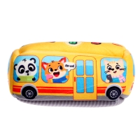 Сортер &laquo;Автобус&raquo;, мягкий, 10 платочков