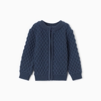 Джемпер детский вязаный MINAKU, цвет синий, рост 68-74 см