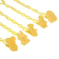 Держатель для соски - пустышки, на цепочке, цвет МИКС