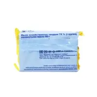 Мыло хозяйственное отбеливающее72 % NATURIANA в цветной обертке, 180 г