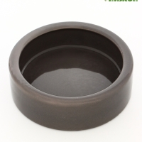 Миска керамическая 10 х 3 см, серая