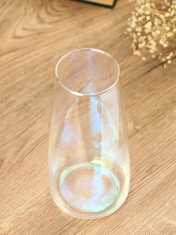 Ваза стекло настольная "Кэнди" 22х9х6,5 см, прозрачный