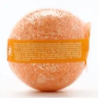Бомбочка для ванны 120 г, аромат мандарина, Кладовая красоты