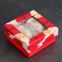 Набор рюмок &laquo;Грация&raquo;, 2 шт 3,5х7,5 см, оникс