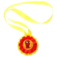 Медаль на выпускной &laquo;Выпускник детского сада&raquo;, 9 см, Человек паук