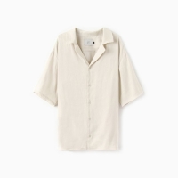 Рубашка мужская с коротким рукавом MIST р.54, молочный