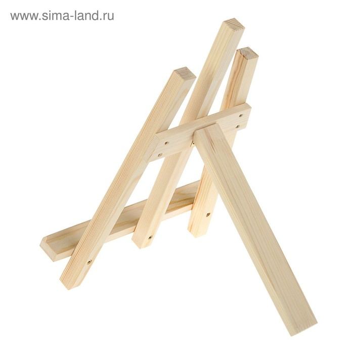 Мольберт настольный демонстрационный &laquo;Лира&raquo; 375 х 260 х 220 мм, (профиль 20 х 20 мм), неокрашенное дерево, Calligrata