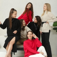 Свитер женский SL, 46-48, бежевый