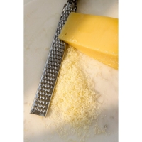 Тёрка для сыра Доляна Venus, 35,5&times;8 см, с ручкой, цвет чёрный