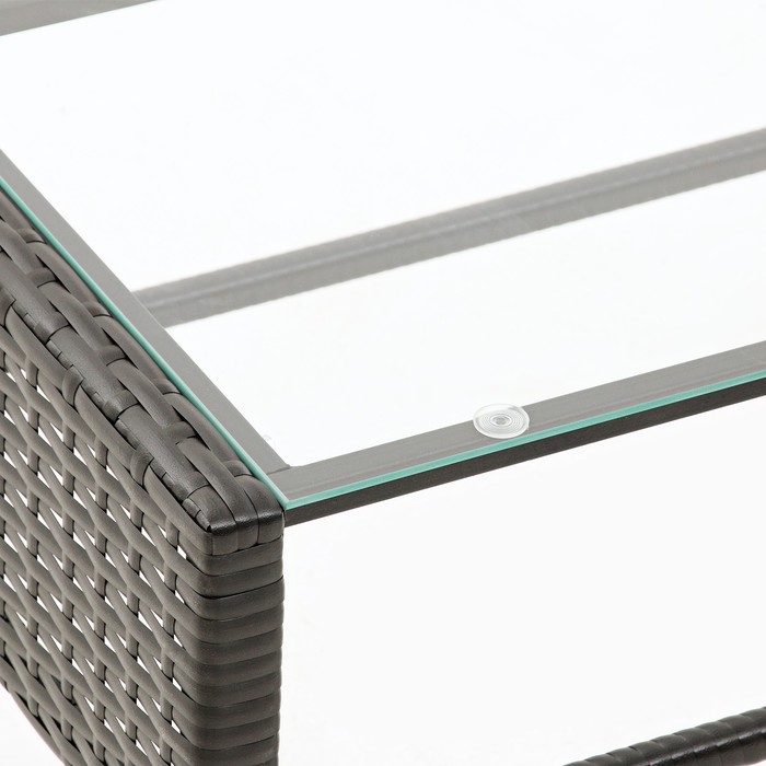 Набор садовой мебели Набор садовой мебели "Ангкор": диван, 2 кресла и стол, плетение: искусственный ротанг, мокко