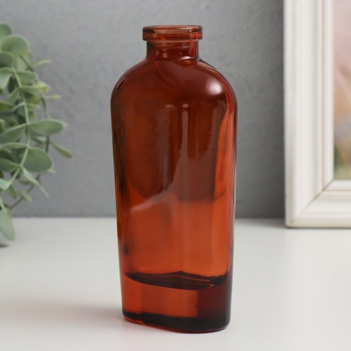 Диффузор для эфирных масел "Вог" 200 мл прозрачный оранжевый 4х7х15 см