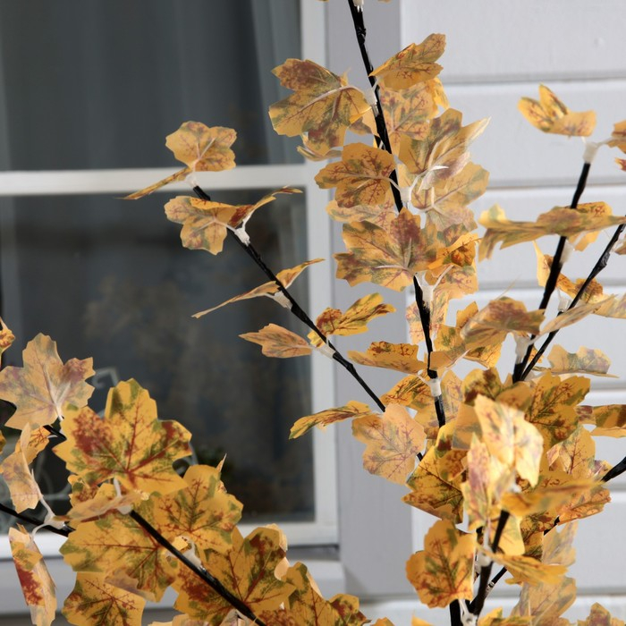 Светодиодное дерево &laquo;Клён осенний&raquo; 1.6 м, 160 LED, постоянное свечение, 220 В, свечение тёплое белое