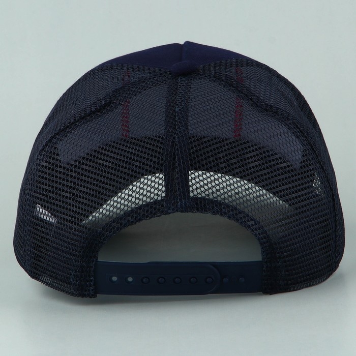 Кепка женская с сеткой &laquo;Ангел&raquo;, цвет синий, р-р 56