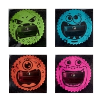 Ластик с точилкой FunGraphix Monsters, МИКС Ластик с точилкой FunGraphix Monsters, МИКС