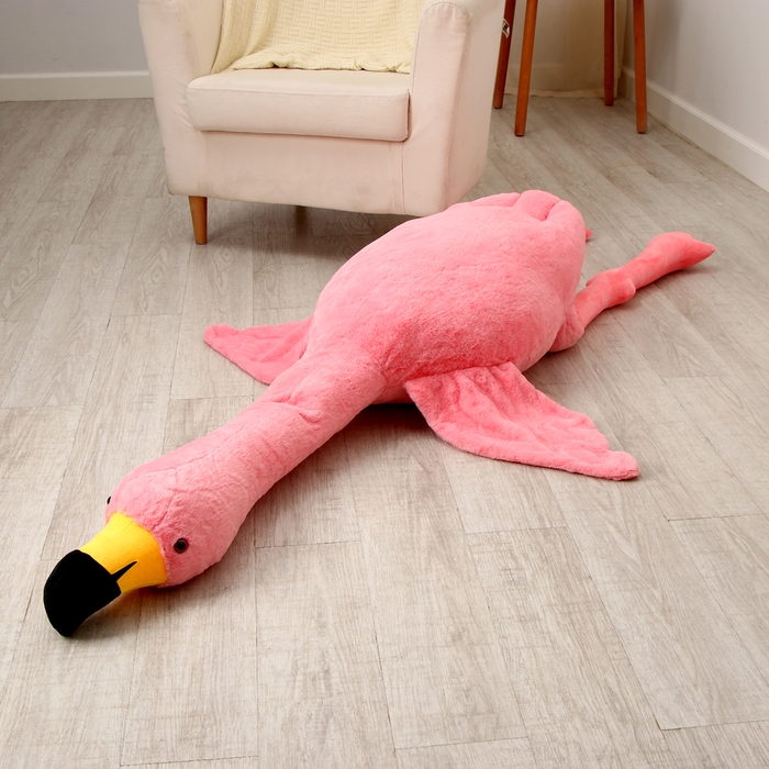 Мягкая игрушка &laquo;Фламинго&raquo;, 190 см, цвет розовый