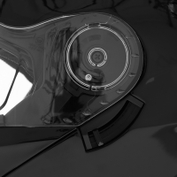 Шлем модуляр с двумя визорами, размер XL (60-61), модель - BLD-160E, черный глянцевый Шлем модуляр с двумя визорами, размер XL (60-61), модель - BLD-160E, черный глянцевый