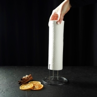 Держатель для бумажных полотенец Доляна, 13,5×13,5×27 см, цвет хром Держатель для бумажных полотенец Доляна, 13,5×13,5×27 см, цвет хром