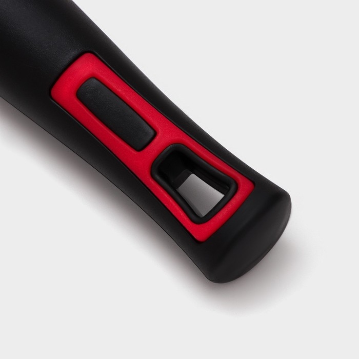 Нож для пиццы и теста Доляна &laquo;Чили&raquo;, 18,5 см, цвет чёрный