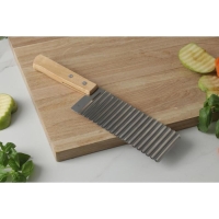 Нож для фигурной резки Доляна, 27&times;6 см, цвет серебристый