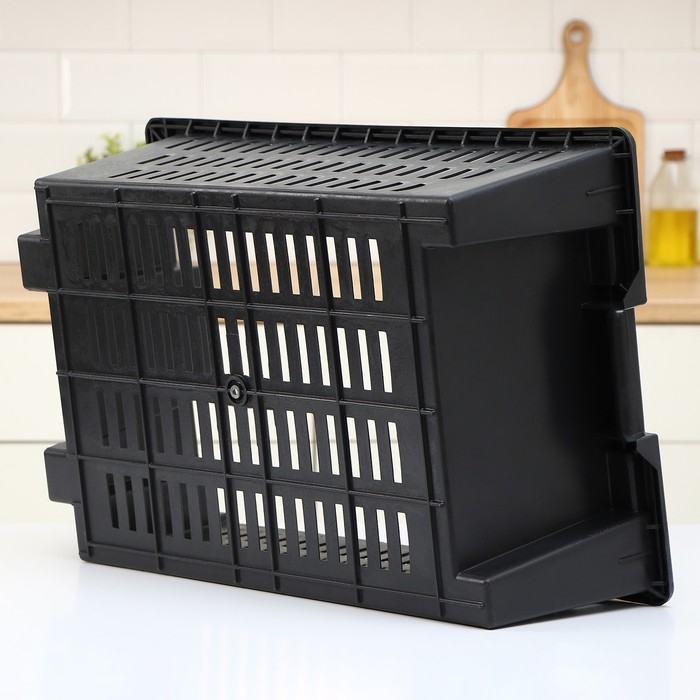 Ящик овощной, 60&times;40&times;20 см, цвет МИКС