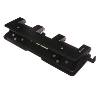 Дырокол металлический 20 листов, Attomex, форматная линейка, чёрный Дырокол металлический 20 листов, Attomex, форматная линейка, чёрный